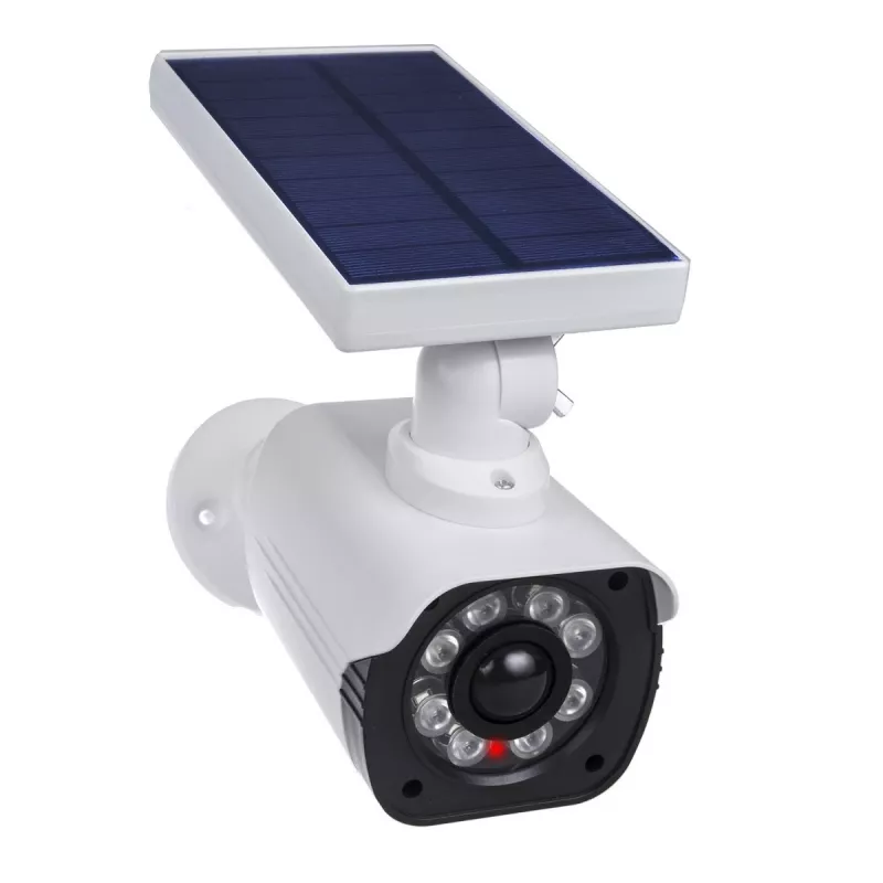 Überwachungskamera Solar-Dummy-Kamera mit LED-Licht SOL1800S CEE