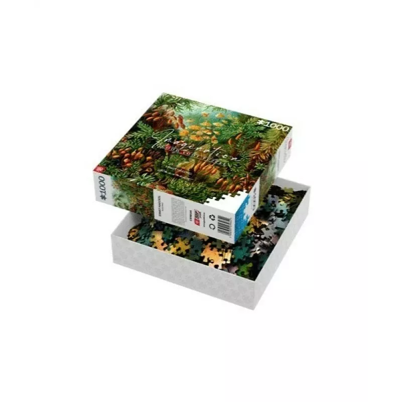 Imagination Puzzle: Ernst Haeckel Muscinae 1000 Teile