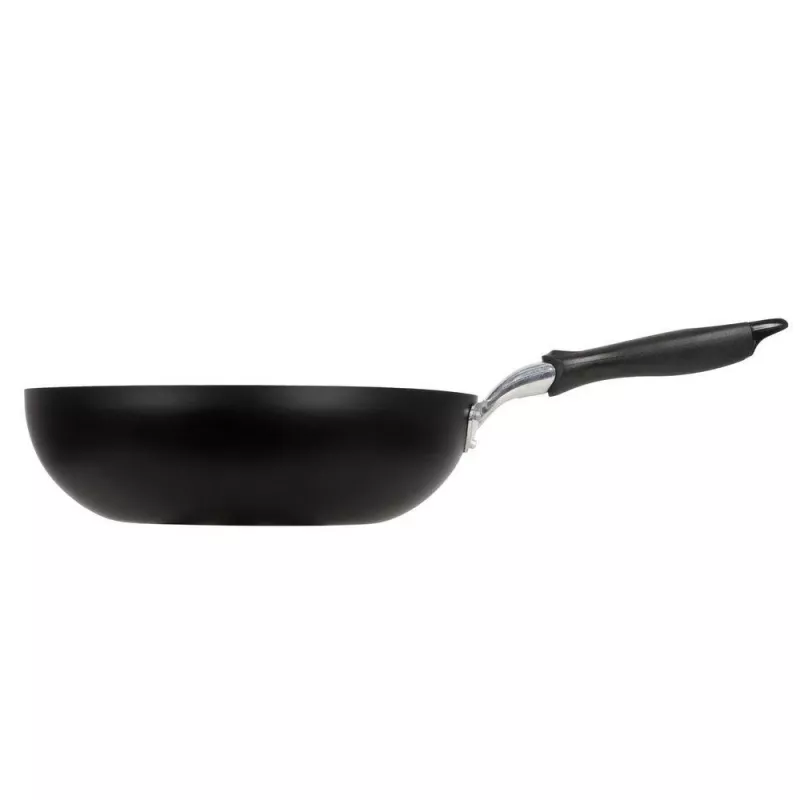 Resto Kitchenware 93603 Bratpfanne Wok/Pfanne Rund