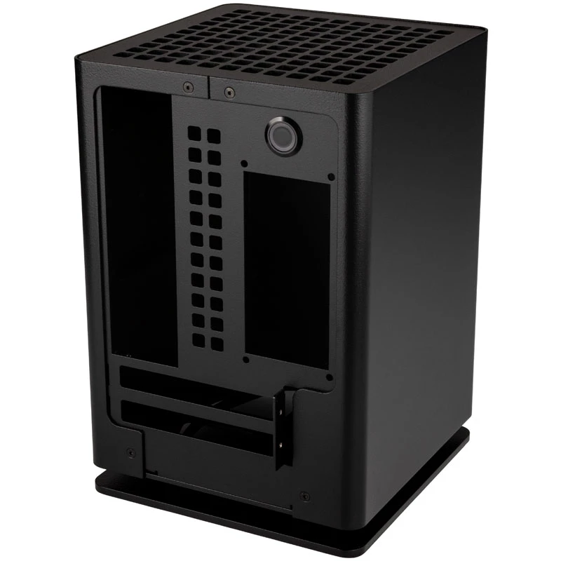 Computer-Gehäuse HGC Osmi 3.1 Mini-ITX-Gehäuse - Schwarz