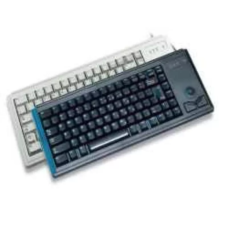 CHERRY TAS G84-4400 Kabelgebunden US-Layout Hellgrau TRACKBALL USB
