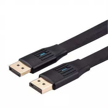 VALUE DisplayPort-Kabel v1.4 DP-DP Flach ST/ST 1m - Kabel - Digital/Anzeige/Video - 1 m (11.99.5861)