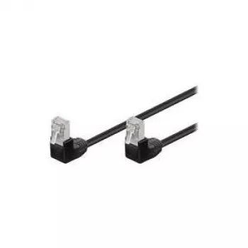Netzwerkkabel Goobay 96078 Schwarz 1 m Cat5e F/UTP