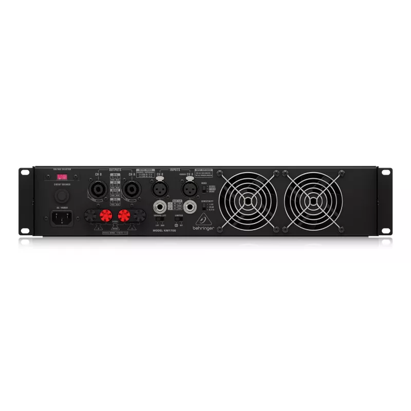 Behringer KM1700 Audioverstärker Performance/Bühne Schwarz