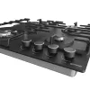Gorenje Kochfeld GW642AB Gas Anzahl der Brenner/Kochzonen 4 Drehknöpfe Schwarz
