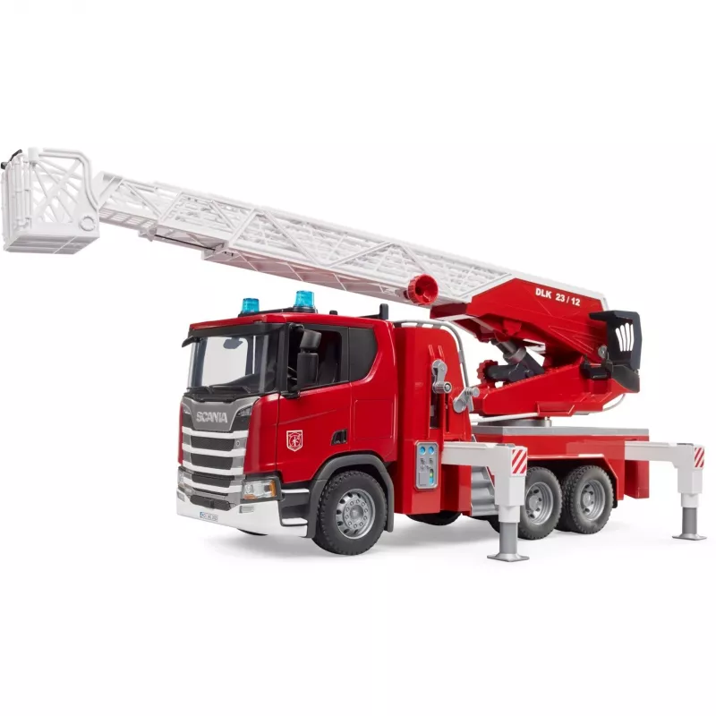 Feuerwehrfahrzeug BRUDER Scania Super 560R Rot Weiß Kunststoff 3+