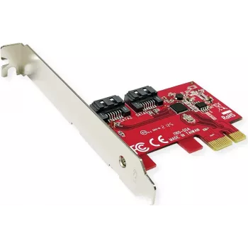Interne SATA-Schnittstellenkarte ROLINE 15062148 PCIe Low-Profile 6 Gbit/s
