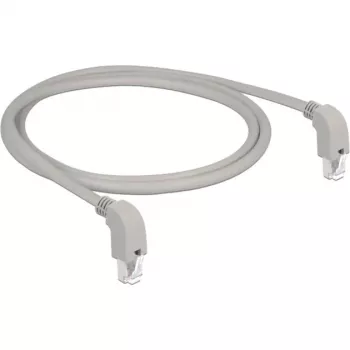Netzwerkkabel DeLOCK 85877 Cat6a S/FTP 1m Grau