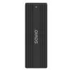 SSD-Gehäuse SAVIO AK-84 Schwarz für M.2-Laufwerke, USB 10 Gbit/s (Type-A / Type-C), Aluminium + ABS
