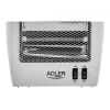 Adler | Heizgerät | AD 7709 | Halogen-Heizgerät | 800 W | Anzahl der Leistungsstufen 2 | Weiß