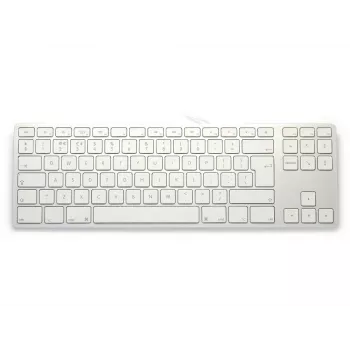 Aluminium-Tastatur Mac Tenkeyless Silber