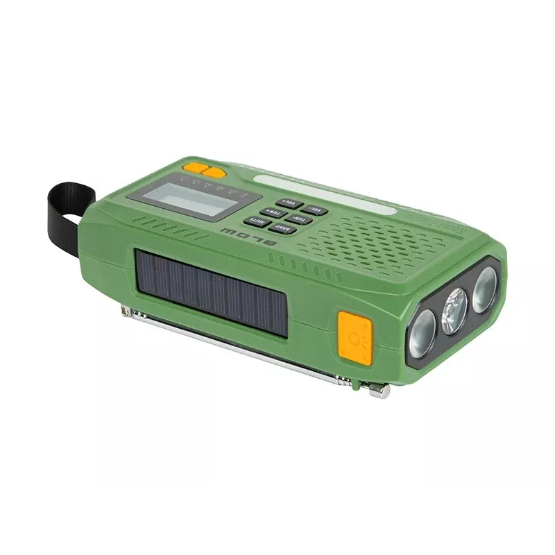 Tragbares AM/FM-Solarradio BLOW RA13 77-551# – leicht, batteriefreies Solarladen