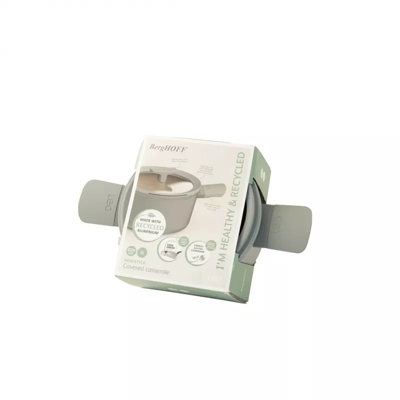BergHOFF 3950428 Suppentopf 3,1 L Grau Aluminium