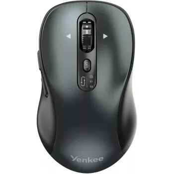 Kabelgebundene ergonomische Computermaus YENKEE YMS2010BK — kompaktes Design, kabelgebundene Verbindung