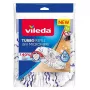 Vileda TURBO 3in1 Mikrofaser-Wischbezug für Spinnwischer, 1 Stück
