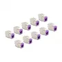 DeLOCK Keystone-Modul 88121 Flach Violett RJ-45 10 Stk.