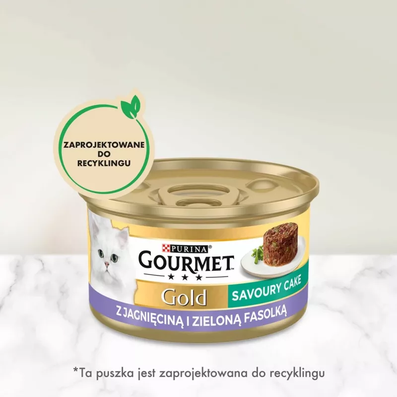 GOURMET GOLD - Herzhafte Pastete mit Lamm und grünen Bohnen 85 g