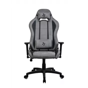 Gaming-Stuhl Arozzi Torretta SuperSoft Anthrazit – ergonomisches Design, verstellbare Armlehnen, neigbare Rückenlehne