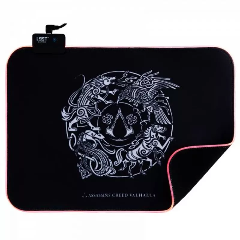 L33T Gaming 1830145 Assassins Creed RGB Mauspad (M) 355 x 255 x 3 mm