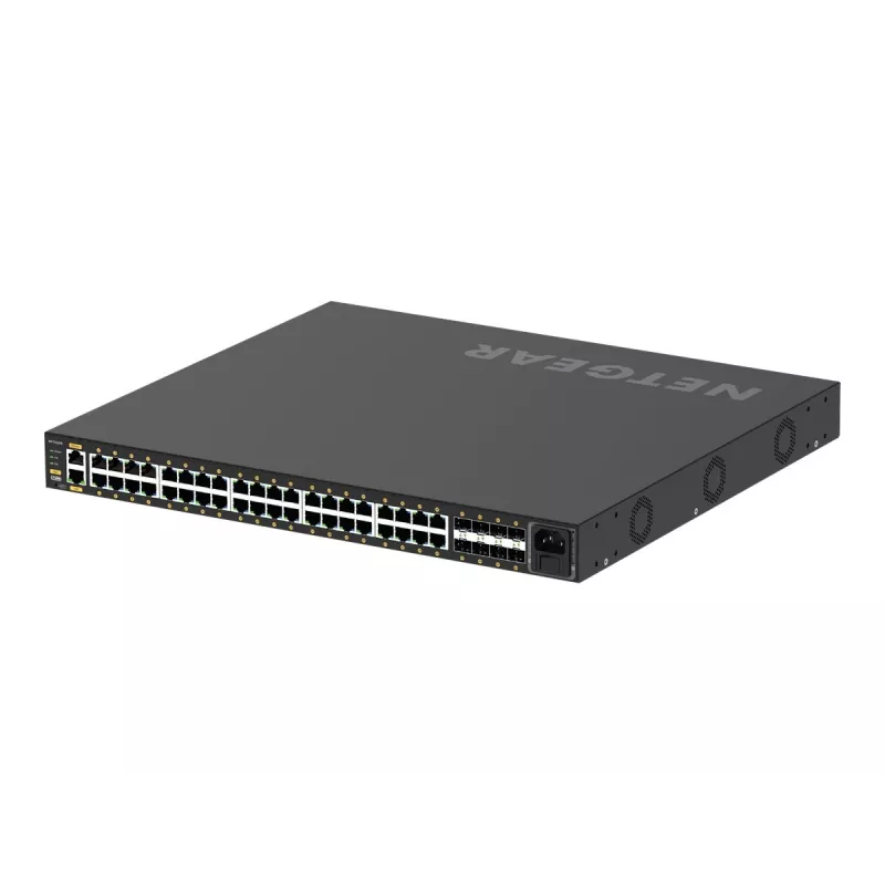 NETGEAR GSM4248P-100EUS Netzwerk-Switch Managed L2/L3/L4 Gigabit Ethernet (10/100/1000) Power over Ethernet (PoE) Schwarz