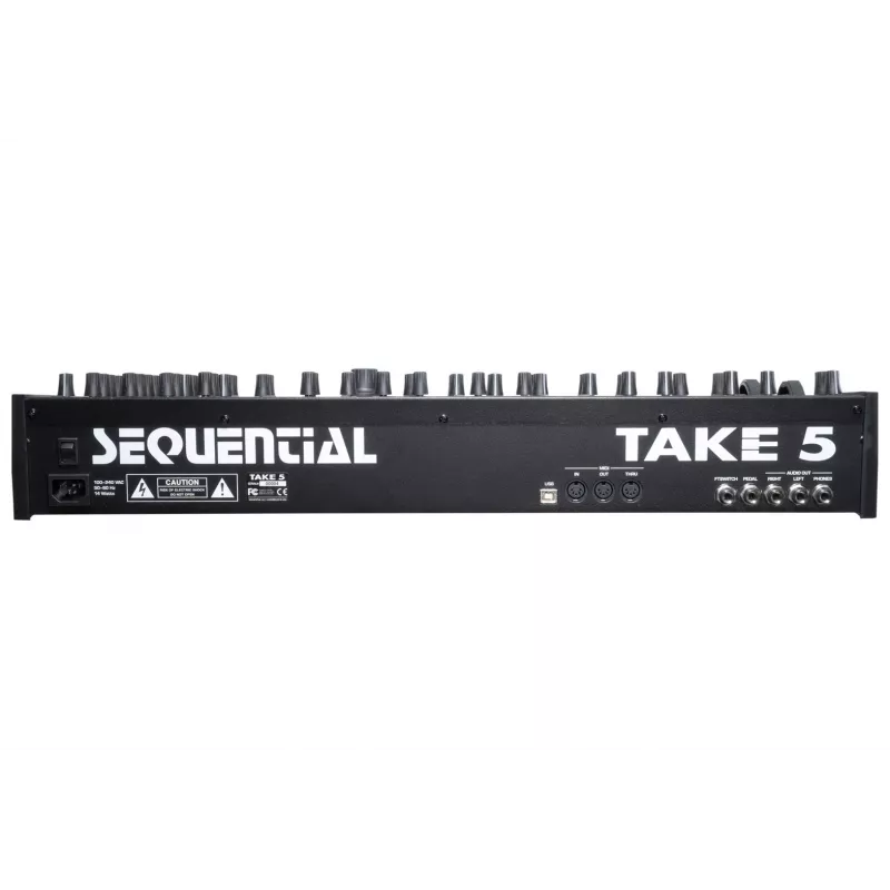 Analoger polyphoner Synthesizer Sequential Take 5 (SEQ 3500) – Hardware-Poly-Synth