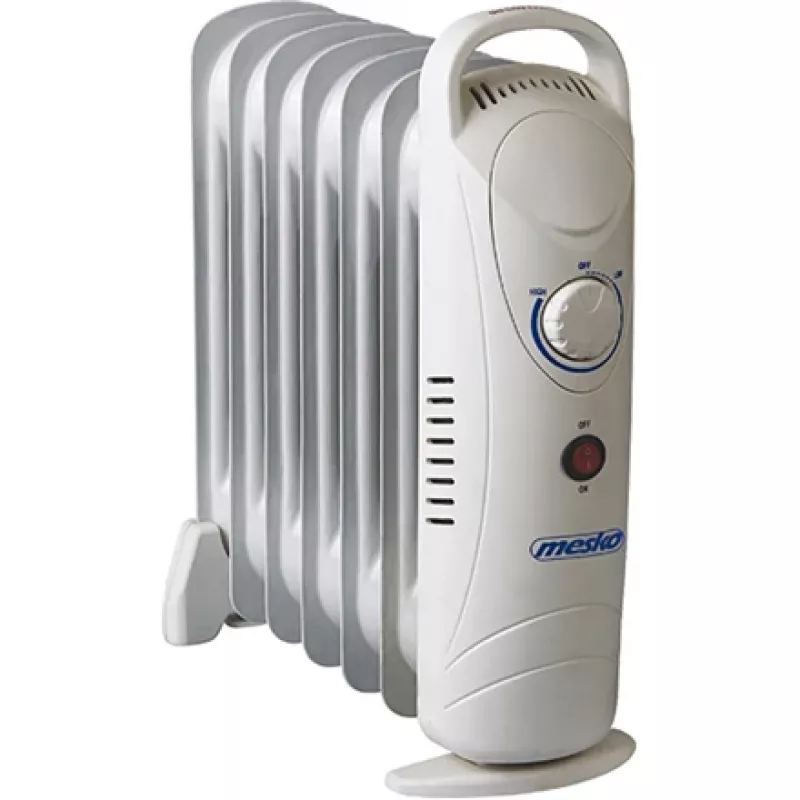 Mesko MS7804 elektrischer Raumheizer Öl-Elektroheizgerät Innenbereich Weiß 700 W