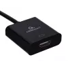 USB Typ-C auf HDMI Adapter Gembird A-CM-HDMIF-03, USB 2.0/3.2 Gen2, 3840×2160@30Hz, schwarz