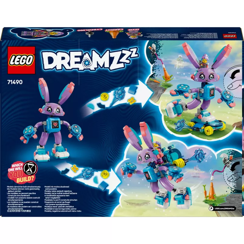 LEGO Bauset LEGO 71490 Dreamzz Izzie und Bunchurro Gaming Bunny – Charakter-Spielset
