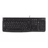 K120 Kabelgebundene Tastatur, kabelgebunden, USB, QWERTZ, schwarz