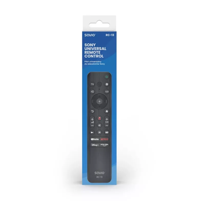 Fernbedienung Savio RC-13 IR Wireless für Sony TV 10 m Reichweite