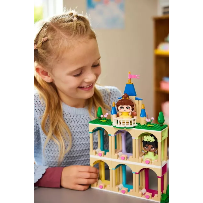 LEGO DISNEY 43291 Mini Belle und Tiana mit Schloss
