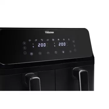 Tristar FR-9026 Fritteuse Doppel 8 L Stand-alone 2700 W Heißluftfritteuse Schwarz