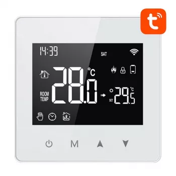 Smart-Thermostat Avatto ZWT198 ZigBee TUYA – ZigBee-verbundener Raumthermostat, Modell ZWT198