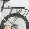 Rockbros 33210004001 schwarzer Fahrradträger mit Ablage