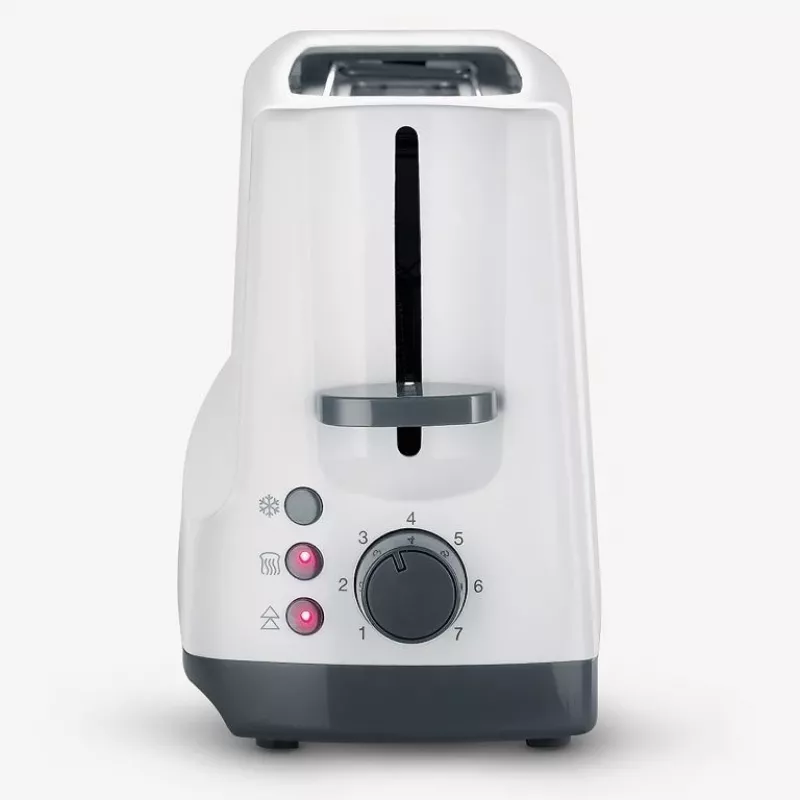 Severin AT 2232 Toaster 2 Scheiben 800 W Grau, Weiß