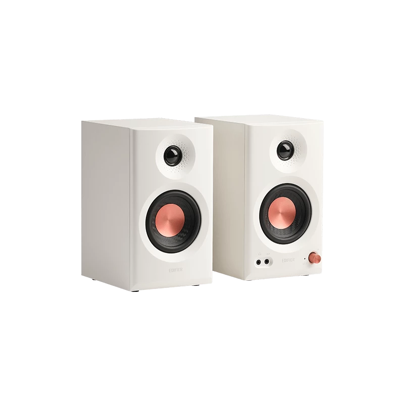 Edifier | Aktive Studiomonitore | MR3 | 18W x 2 W | Bluetooth | Weiß | ≥ 85 dB | Kabellose Verbindung