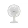 Adler | Ventilator mit Klemme | AD 7317 | Tischventilator | Weiß | Durchmesser 15 cm | Anzahl Geschwindigkeiten 2 | 30 W