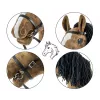 Steckenpferd Hobby Horse Dunkelbraun