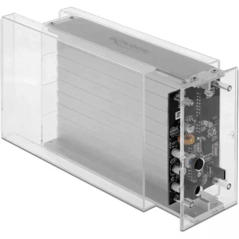 HDD/SSD-Gehäuse DeLOCK 42624 Transparent 2,5/3,5 Zoll