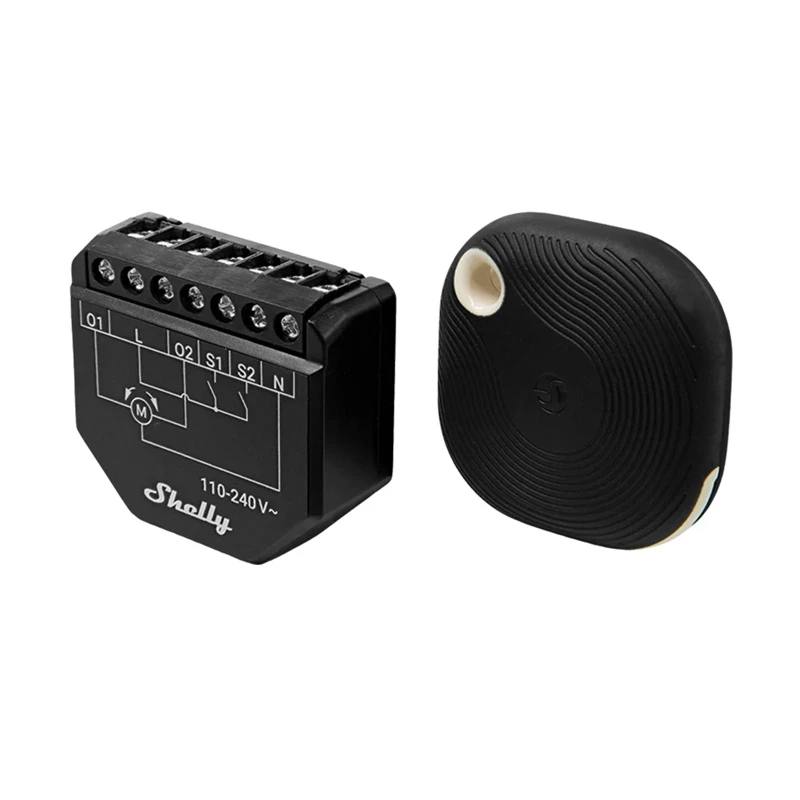 WiFi-Rollladensteuerung Shelly Shutter BLU (Shelly_Shutter_BLU_1) Bluetooth-Taste, robustes Gehäuse