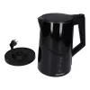 Elektrischer Wasserkocher BLAUPUNKT EKD601, 1,7 L, 2200 W, einstellbar 40–100 °C, schwarz, Edelstahl