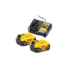 Akku- und Ladegerät-Set DeWALT DCB1104P2 18 V 5,0 Ah (2 Akkus, Ladegerät)