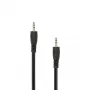 SBOX AUDIO CABEL 3.5 mm Stecker auf Stecker 0,5 m Schwarz