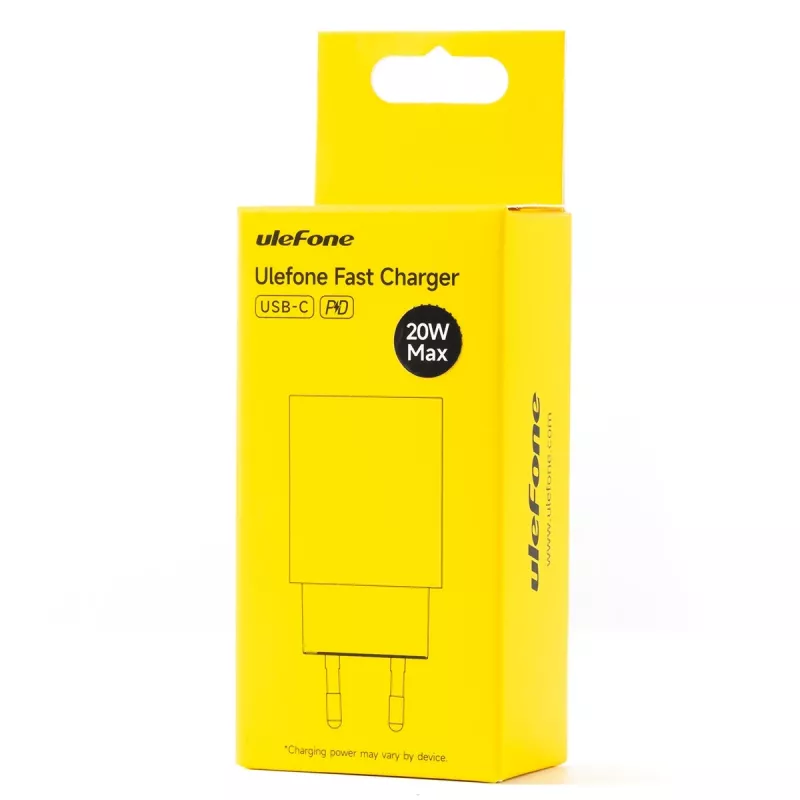UleFone Ladegerät 20W USB-Netzteil UF-CHAR-20WR für Mobilgeräte, 20 W Ausgang