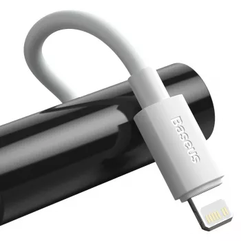Baseus Simple Wisdom Datenkabel-Kit USB-C auf Lightning PD 20W (2 Stück/Set) 1,5m Weiß
