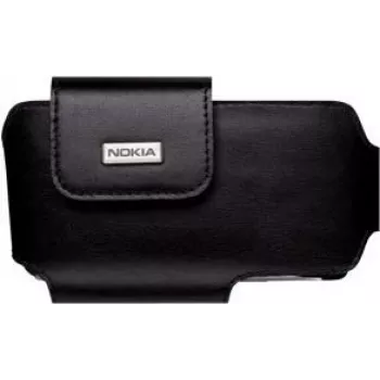 Nokia Leder-Tragetasche Schwarz (276547) Hergestellt aus Leder & Kunstleder ausgeführt in Schwarz. Original NOKIA Produkt — MPN: 276547 · EAN: