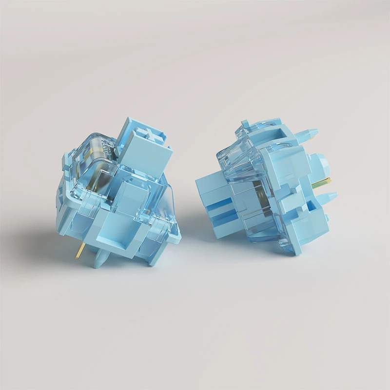 AKKO V3 Pro Cream Blue mechanische Switches, 5-Pin, taktil, 45 g, 45 Stück
