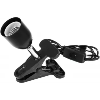 Lampenfassung Eurolite 9460120N Metall Kunststoff Schwarz 143 mm 1,4 m Kabel