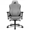 Gaming-Stuhl Sharkoon SKILLER SGS40 Stoff Gepolsterte Sitzfläche Rückenlehne Grau