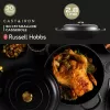 Gusseisen-Schmortopf Russell Hobbs RH02525BEU7 30 cm, schwarz